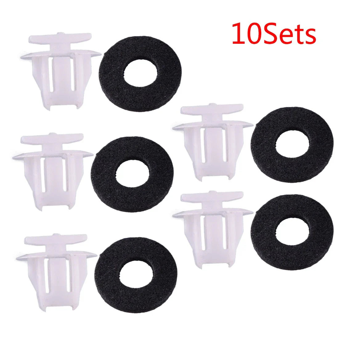 10 x Fender Clamp Wheel Arch Mounting Clips for Nissan