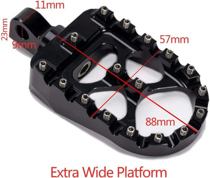 Foot Pegs for Harley Dyna, Fatboy, Sportster 883, Bobber, Chopper