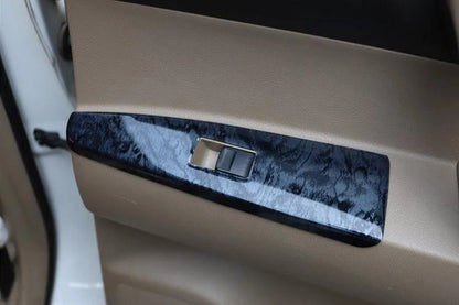 15Pcs Wood Black Console Shift Panel Trim Cover for Toyota Highlander (08–13)
