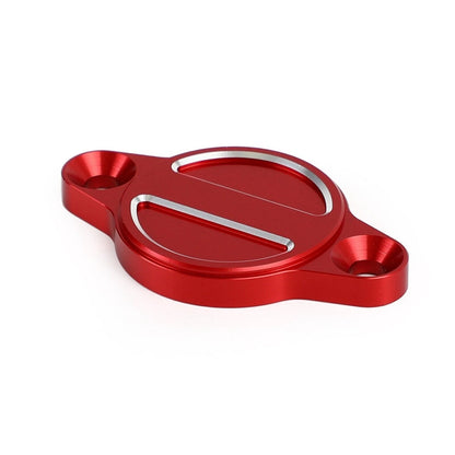 Red Oil Filter Cover for Ducati Hypermotard 796 939 950 1100 S (2010–2020)