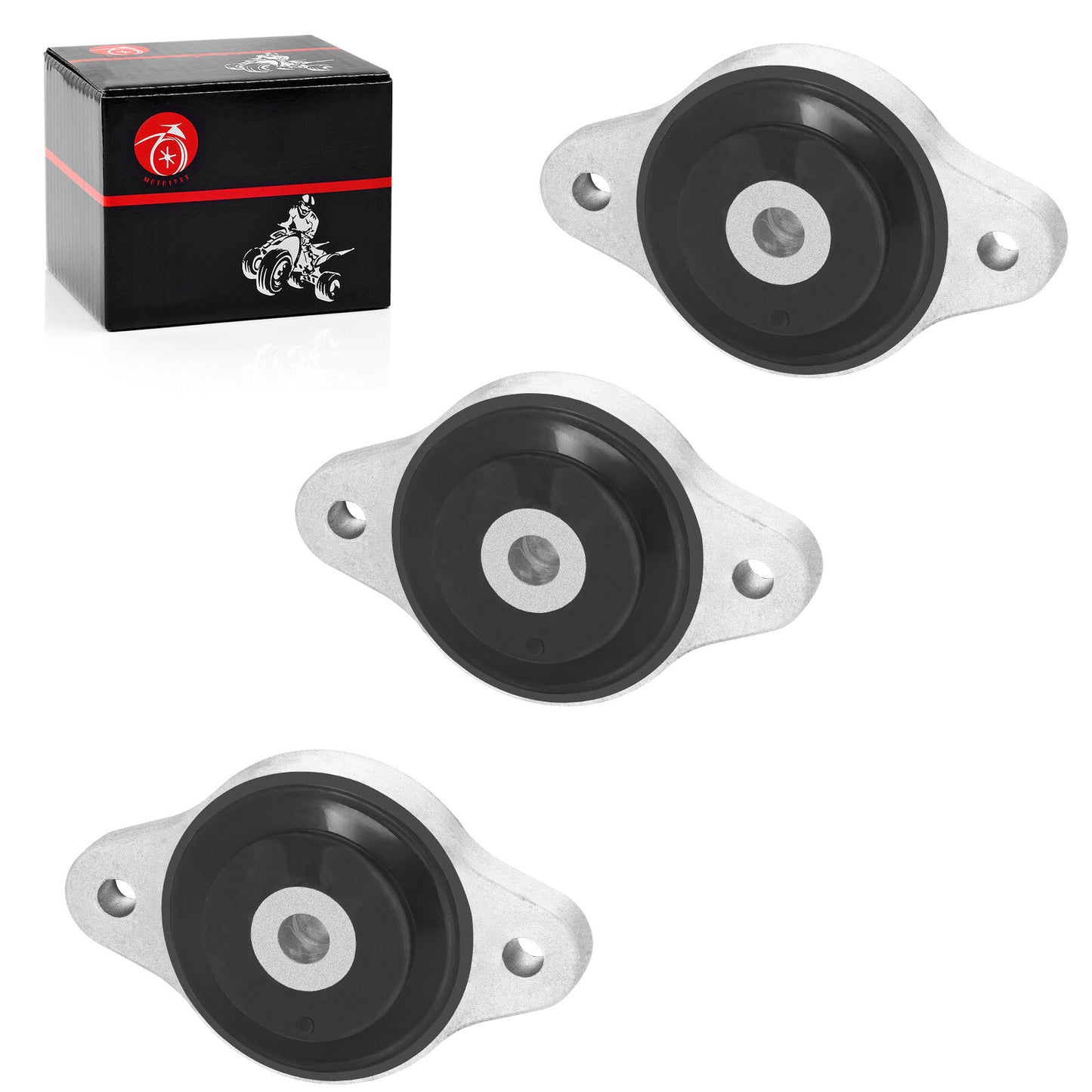 Set of 3 Engine Mounts for Polaris RZR 800 (2008–2014)