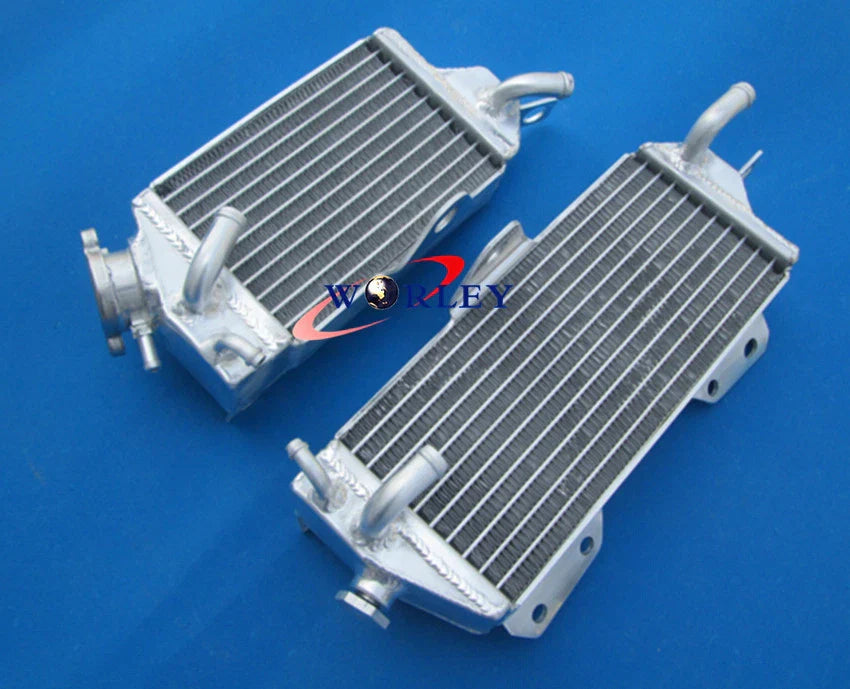 Aluminum Radiator L&R for Kawasaki KX125 KX 125 (1990-1991)