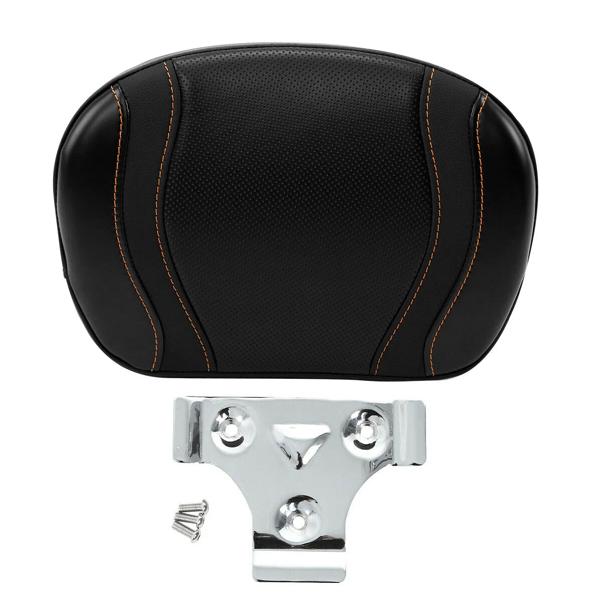 Sissy Bar Passenger Backrest Pad for Harley Touring Road King Glide Softail