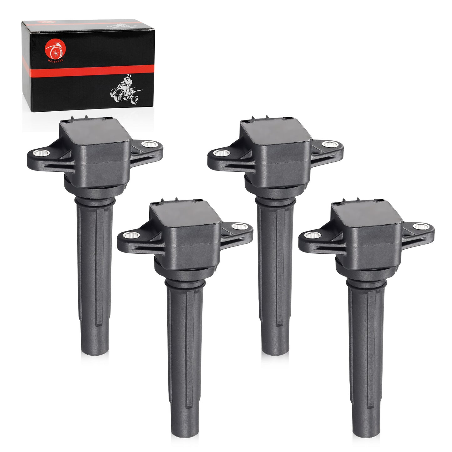 Set of 4 Ignition Coils for Yamaha WaveRunner GP1800 R HO SVHO (2017–2023)