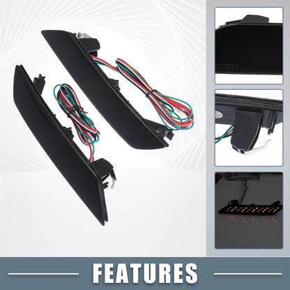 Smoked LED Brake Light Reflector for Honda Civic (2013-2015)