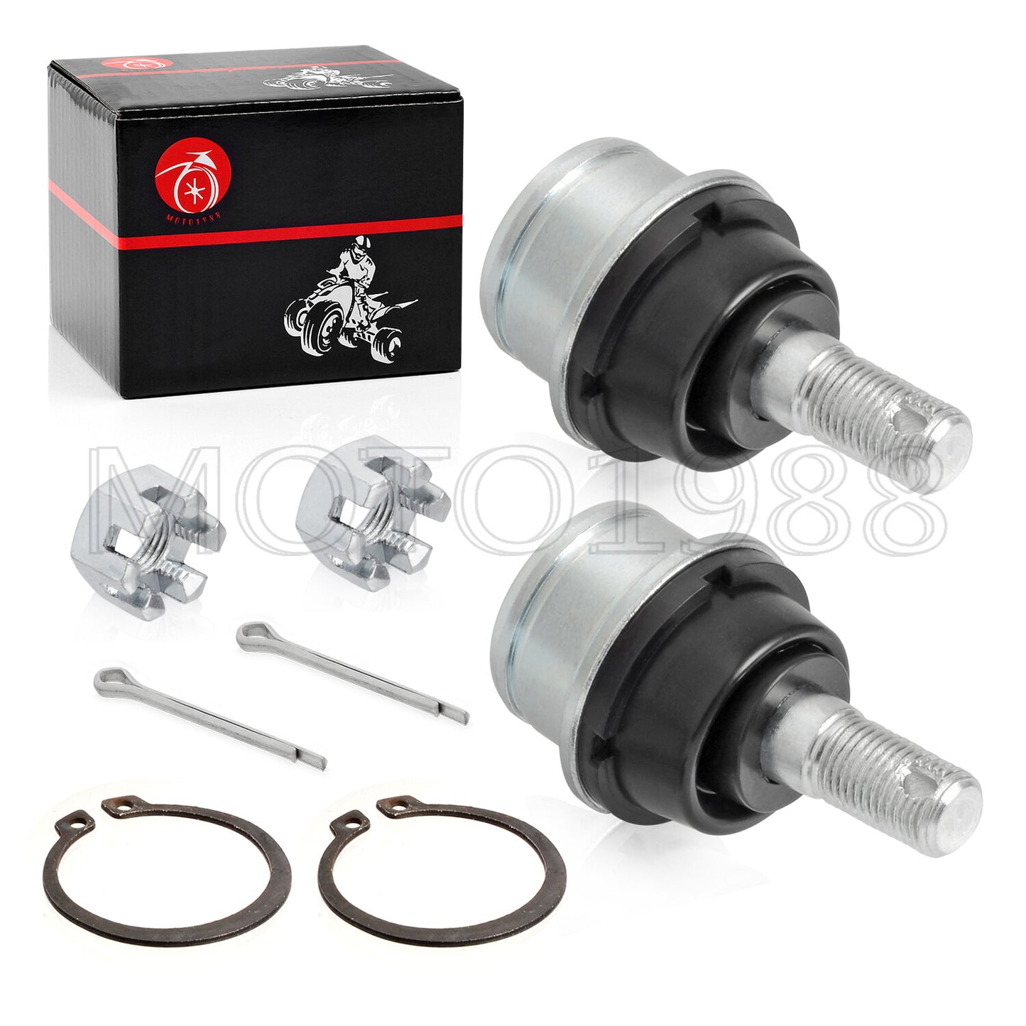 Set of 2 Front & Lower Ball Joint Kit for Honda Rancher TRX350 TRX420 (2000–2023)