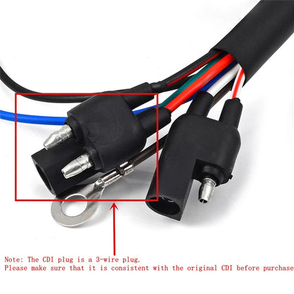 Ignition Coil Spark Plug CDI Box for Polaris Magnum (1996–1998)