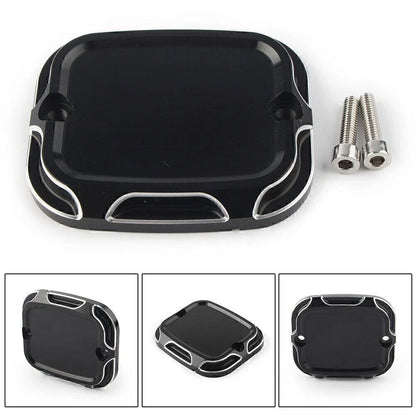 CNC Front Brake Reservoir Master Cylinder Cover for Harley Softail