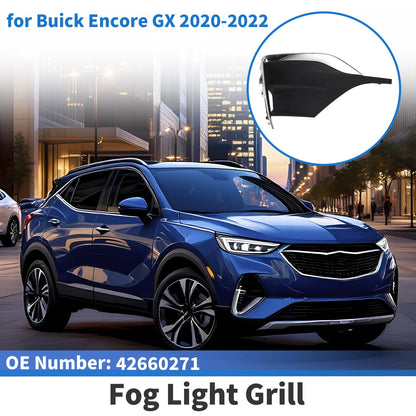 Front Left Fog Light Grill No. 42660271 for Buick Encore GX (2020–2022)