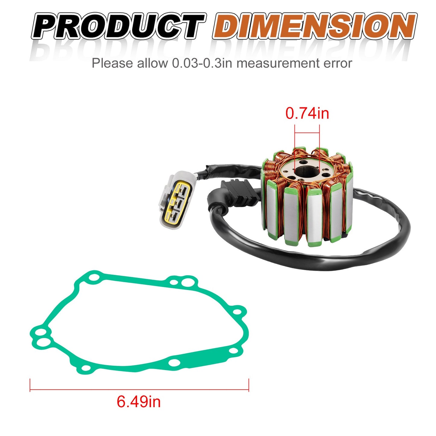 Gasket for Yamaha R1 (2006–2008)