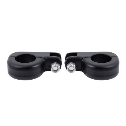 Matte Black 32mm Foot Pegs for Harley Sportster 883 1200 (2004-2023)