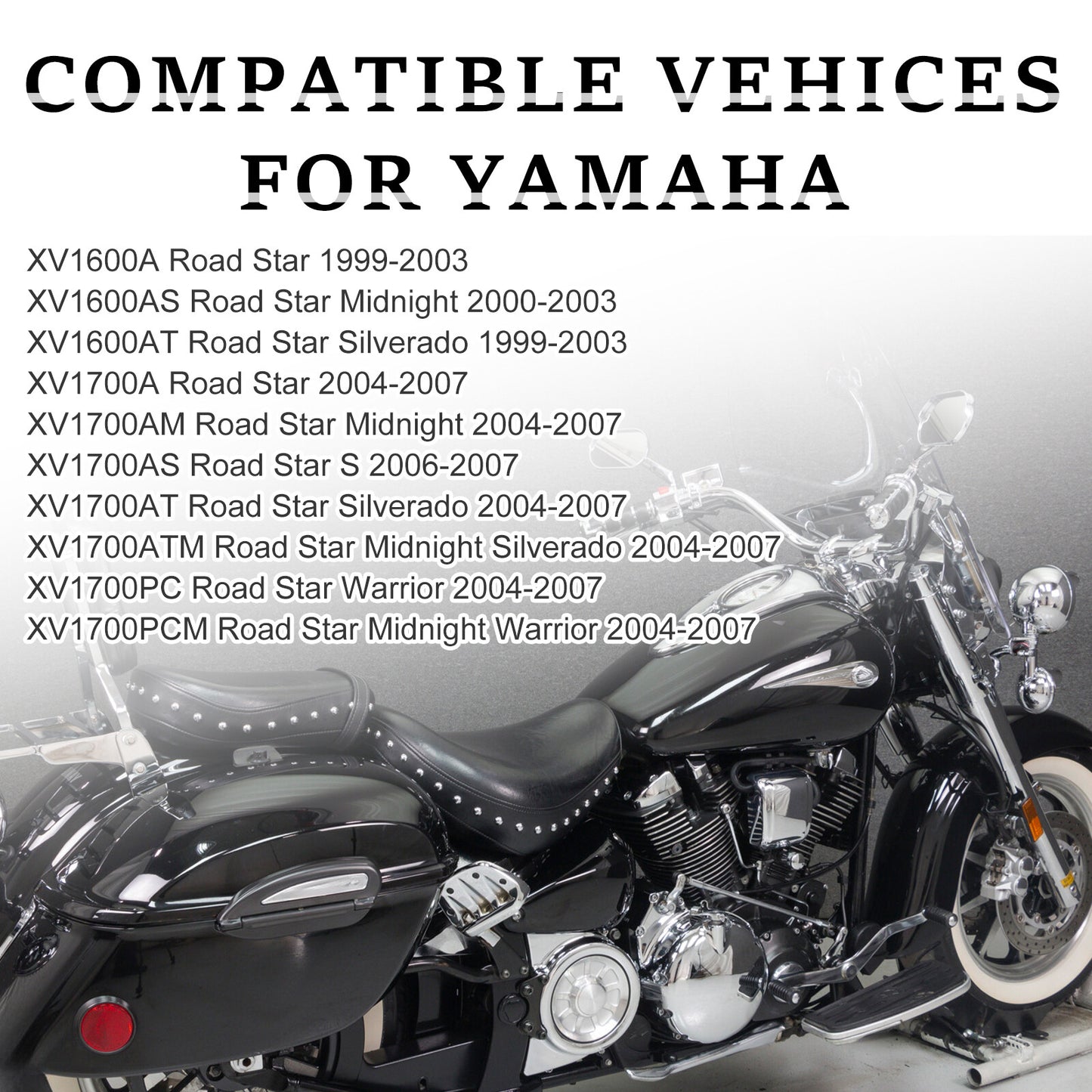Carburetor and Fuel Valve for Yamaha Road Star 1600 1700 (1999–2003)