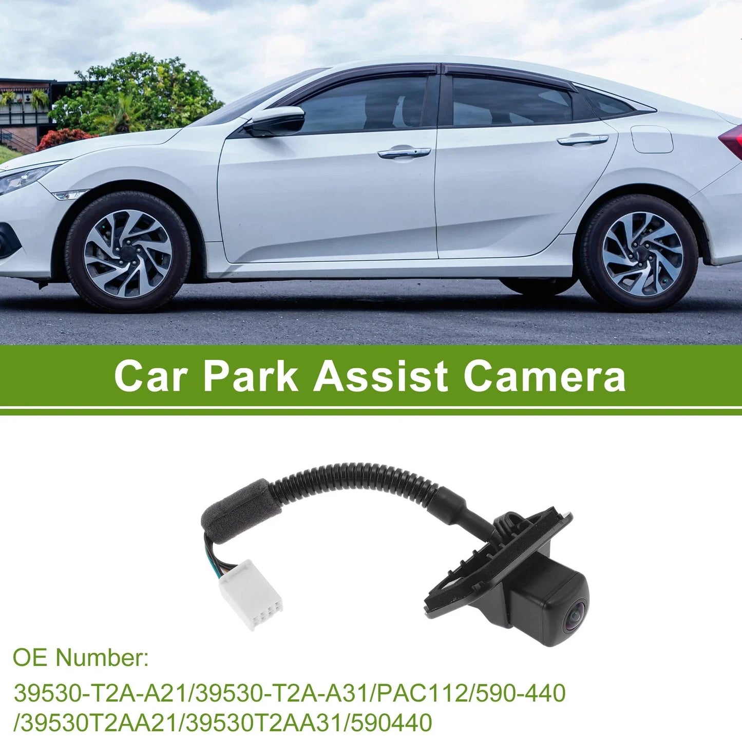 Rear View Backup Camera for Honda Accord Sedan EX-L (2014-2015)