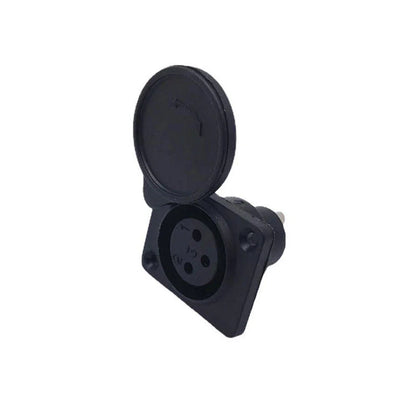 XLR 3-pin Female Socket 1pc for Audio Mobility Scooter