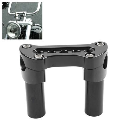 3.5" Handlebar Riser & Top Clamp for Harley Dyna Softail Sportster