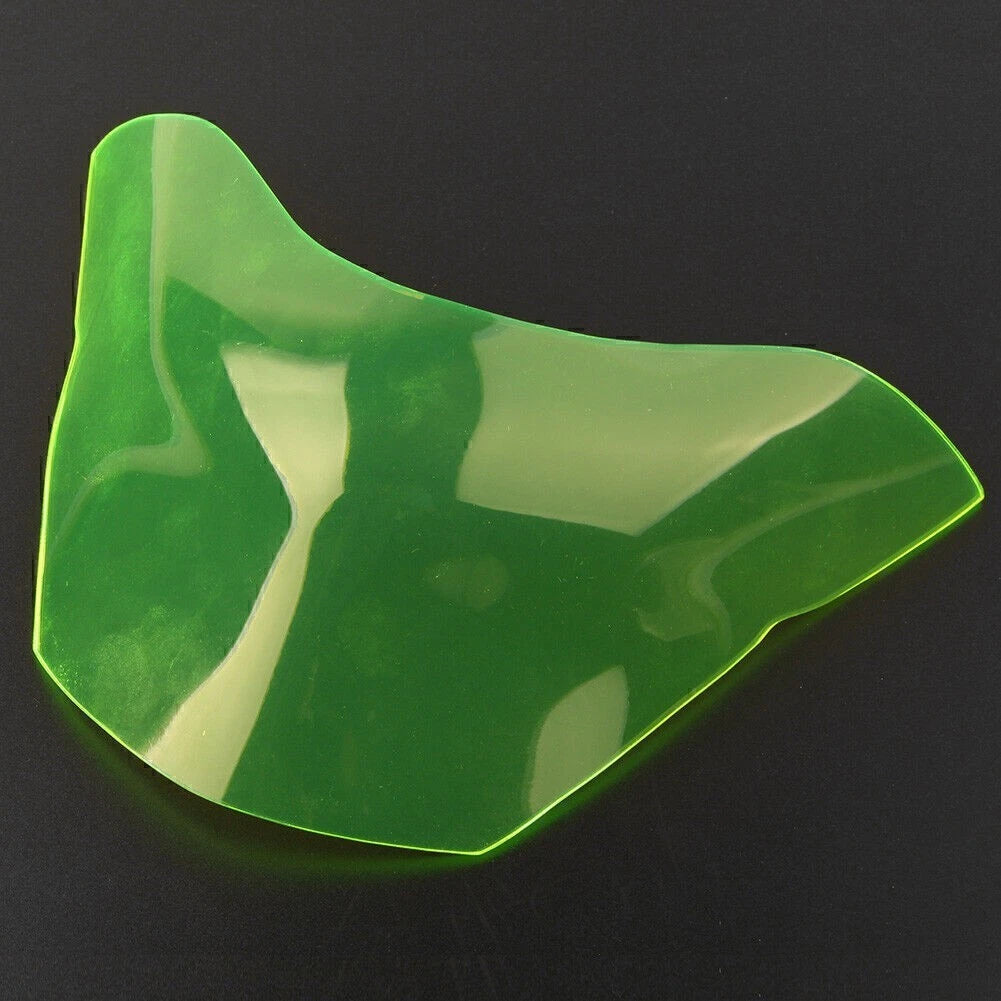 Front Headlight Guard Shield Lens Cover for Kawasaki Z650 (2017–2018) Green