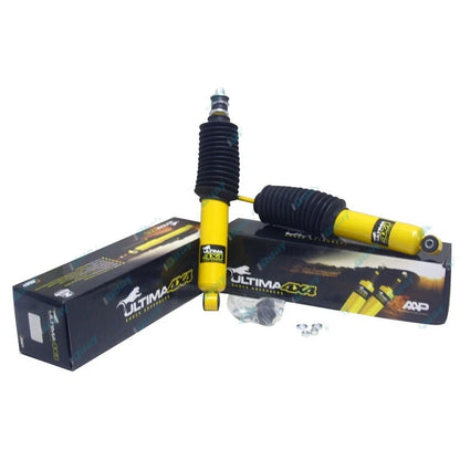 2 Gas Big Bore Front Shock Absorbers for Nissan Navara D22 4x4 Ute 4wd Frontier