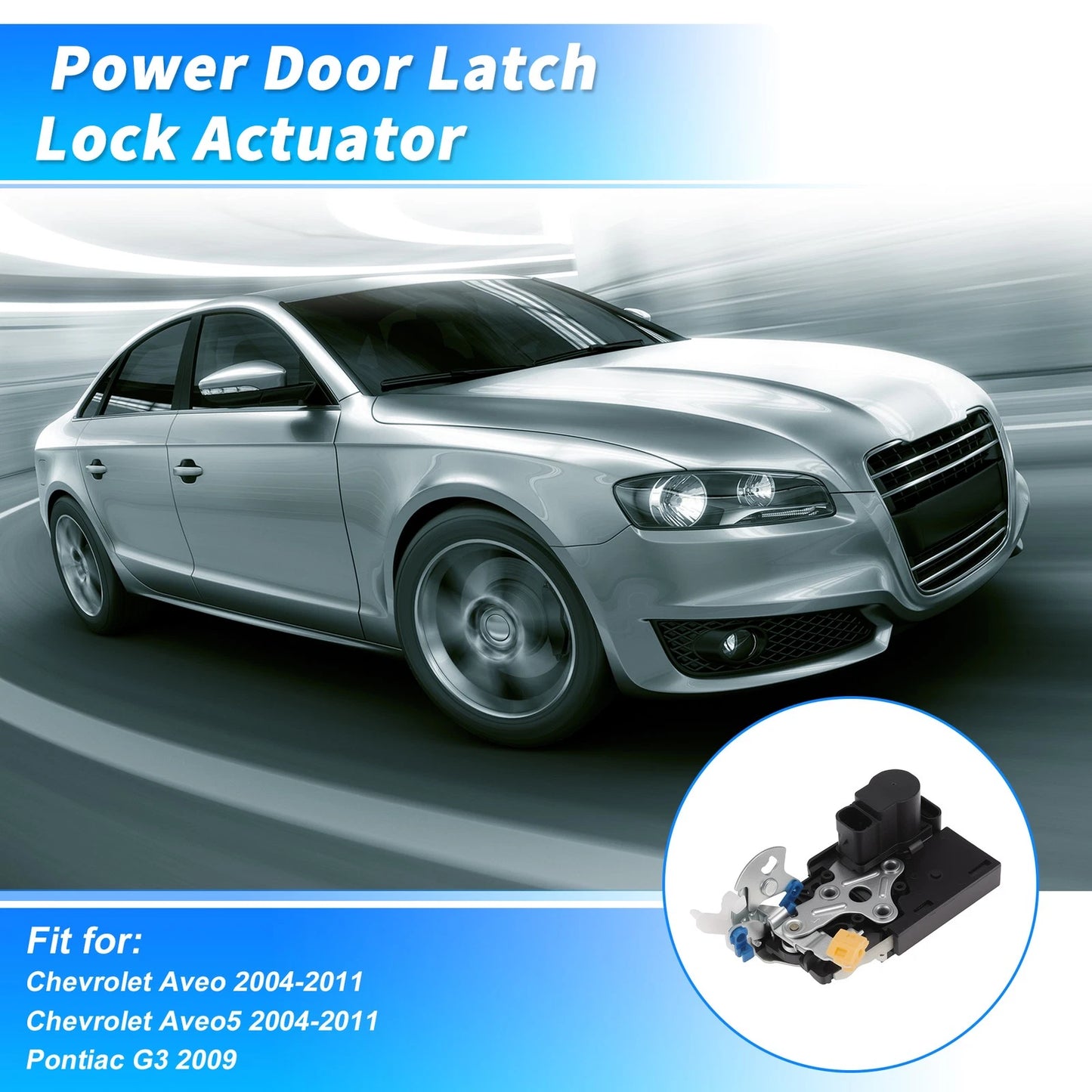 Rear Left Power Door Lock Actuator for Chevrolet Aveo (2004–2011) 96260995