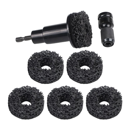 8pcs Rust Removal Tools for Brake Discs and Hub Shafts