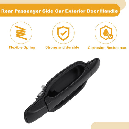Rear Right Side Door Handle No. 25875524 for GMC Canyon (2009–2012)