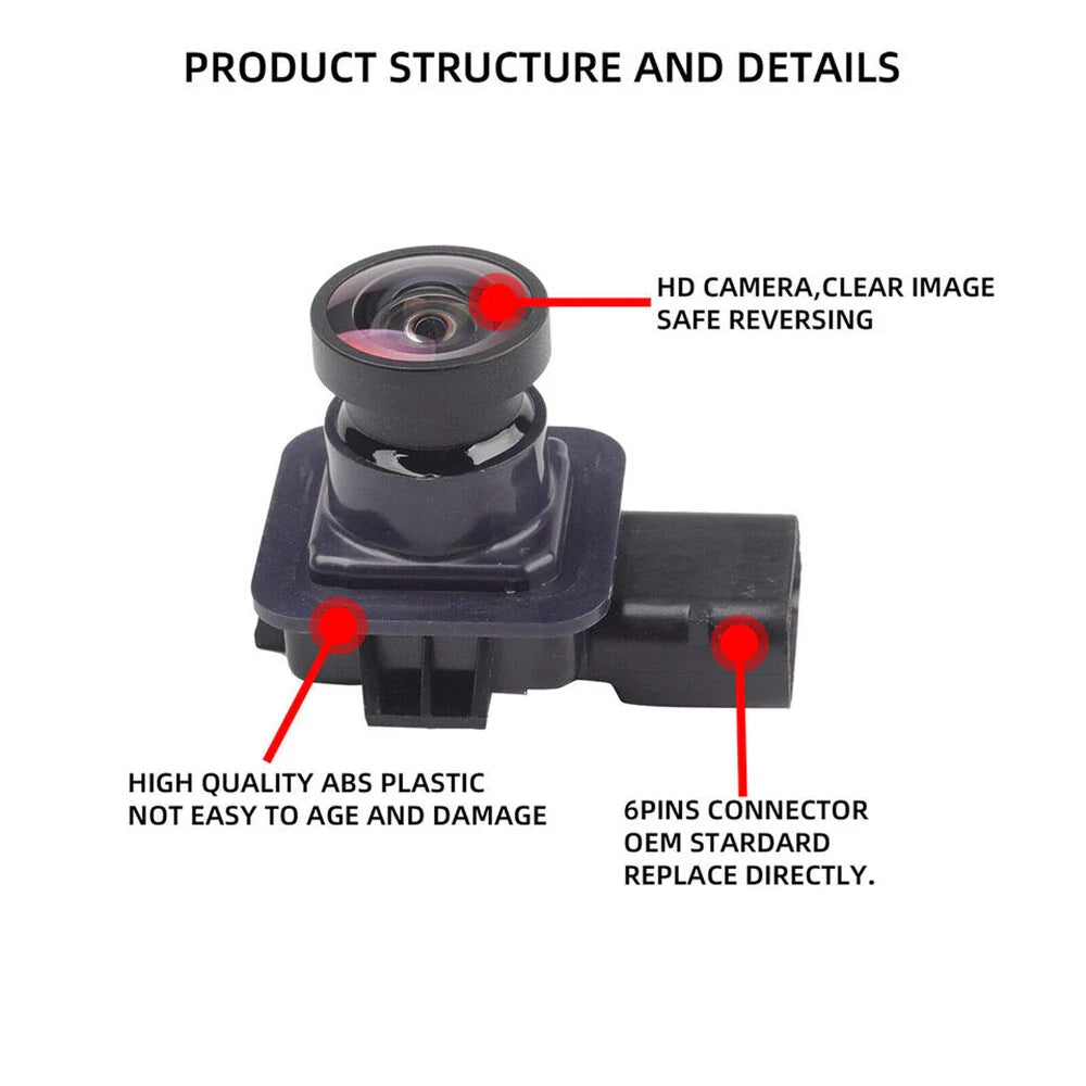 Rear View Backup Camera for Ford Fusion Sedan (2013-2020)