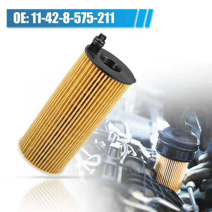 Engine Oil Filter for BMW X3 (2011–2017) 11-42-8-575-211
