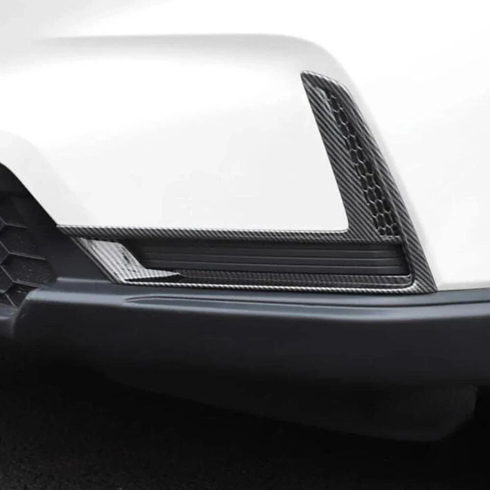 Carbon Fiber Front Bumper Fog Light Covers for Honda CR-V (2023-2024)