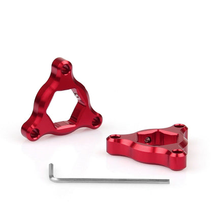 Fork Preload Adjustment Knobs for Suzuki 9R 12R (17mm, Red)