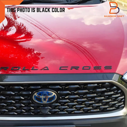 3D Acrylic Logo Emblem for Toyota Corolla Cross (2020-2025)