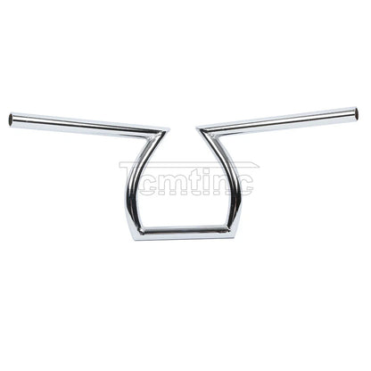 8 3/4" Rise 1" Z Handle Bars for Honda Harley Bobbers