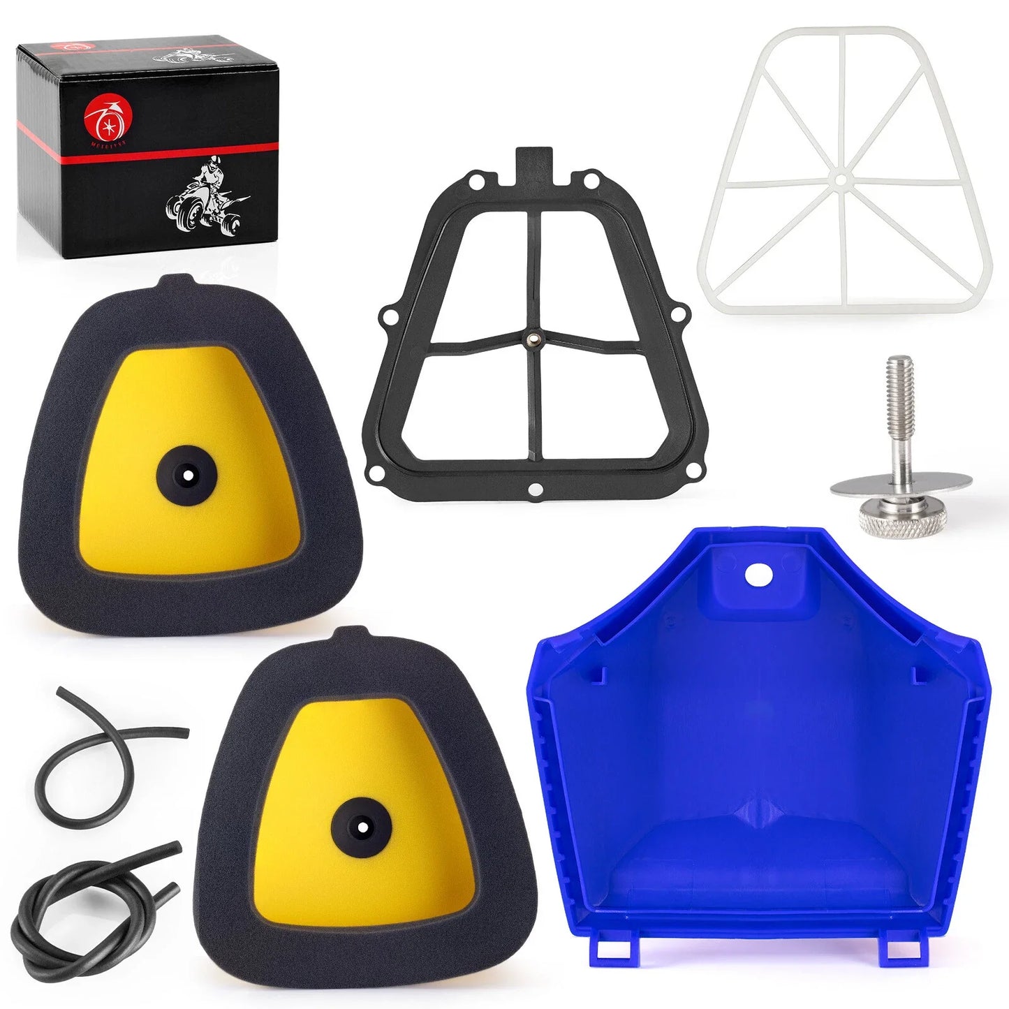 Air Filter Guide Lid Cover Kit for Yamaha YZ 250F 450F 250FX 450FX (2018–2023)