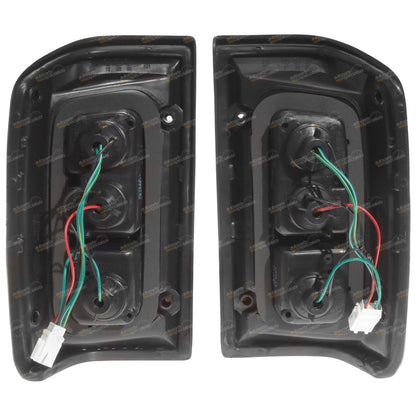 Tail Lights Lamps Pair for Nissan Patrol GQ (1987–1993) 4WD