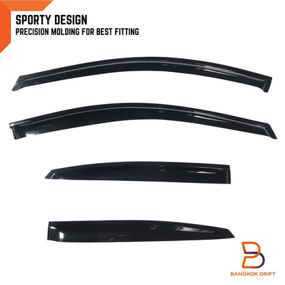 Weather Shield Window Visor Rain Guard for Ford Focus (2006-2011)