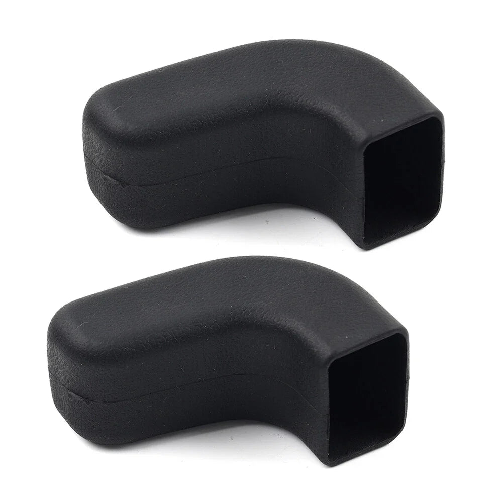Black Front Bumper Tow Hook Cover for Jeep Wrangler JK JL JT (2007-2023)