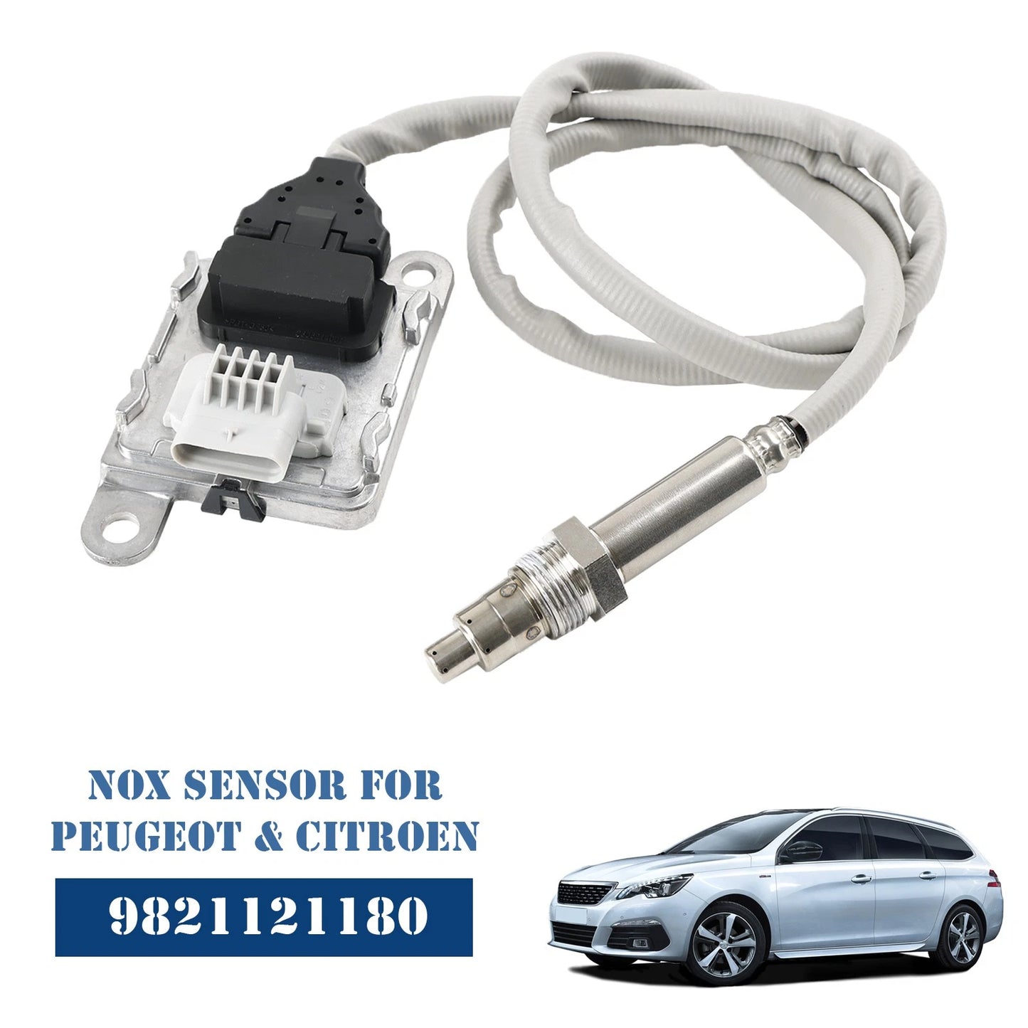 Nox Sensor 9821121180 for Peugeot 308 508 Citroen Berlingo C3 (2013–2020)