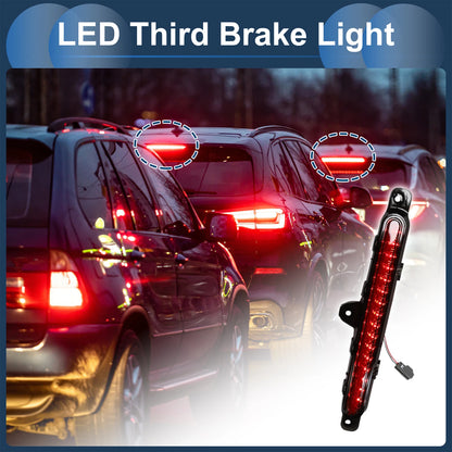 LED Third Brake Light for Ford Mustang (2010–2014) Black Housing