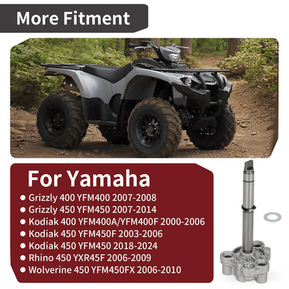 Oil Pump Kit Yamaha Kodiak Grizzly Rhino Wolverine for YFM400 YFM450 (1999–2015)