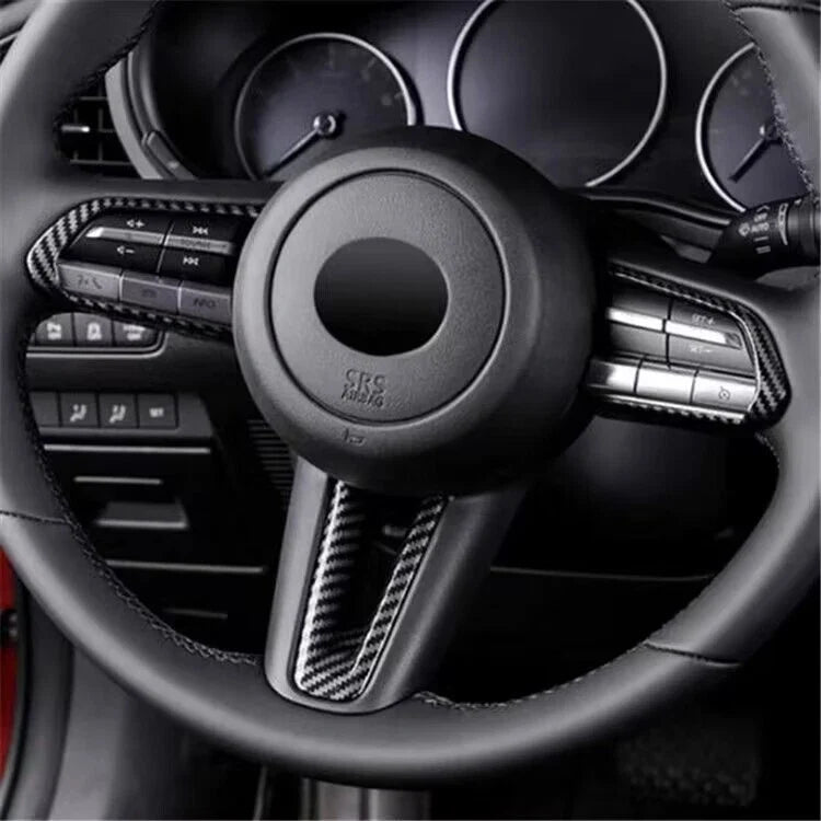 19X Carbon Fiber Interior Panel Trim Cover Decor for Mazda CX-50 (2023–2024)