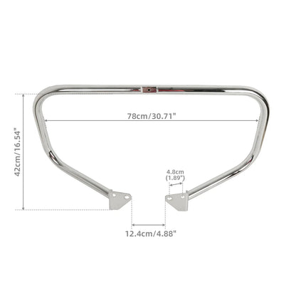 1 1/4" Engine Guard Crash Bar for Harley Dyna Low Rider (2006-2017)