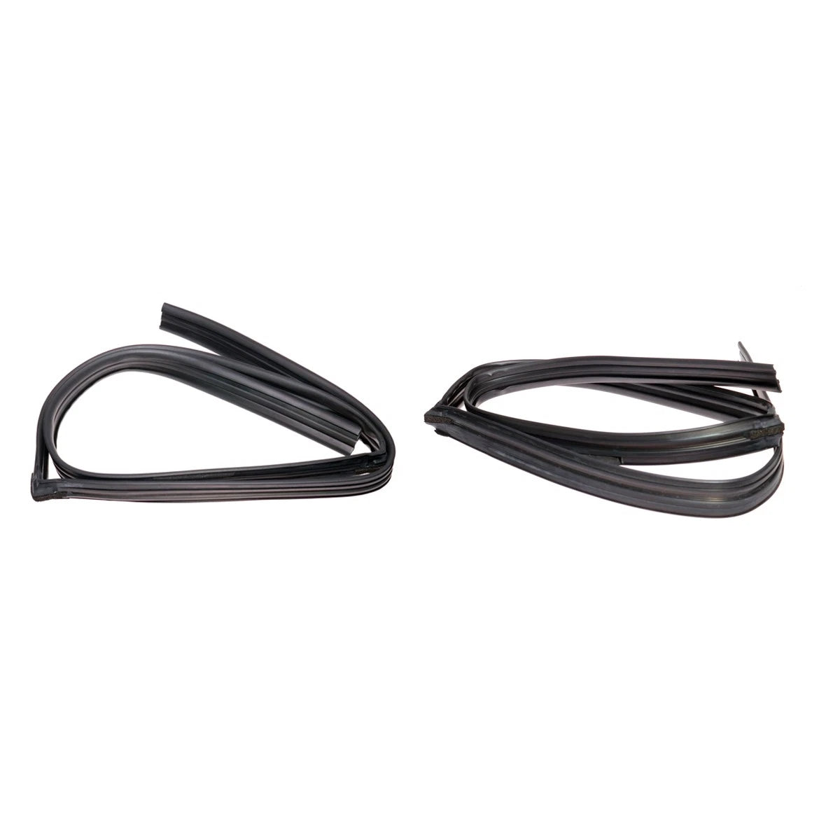 Set of 2 Weatherstrip Glass Run Channels for Honda Fit 5D (2001–2008)