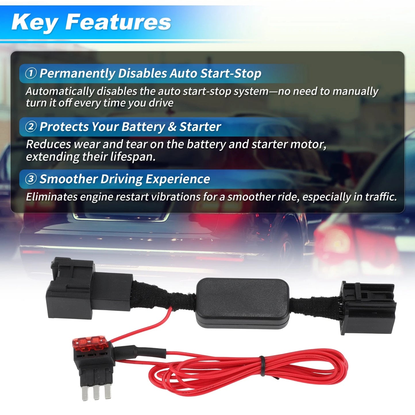Auto Start Stop Eliminator for Chevy Silverado 1500 & GMC Sierra 1500 (2022–2025)
