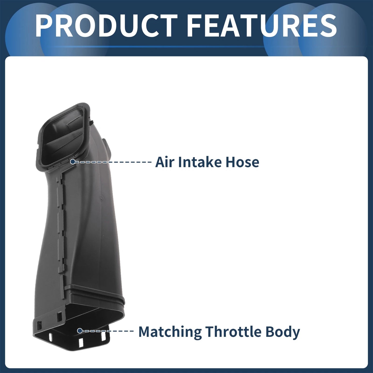 Engine Air Intake Hose for BMW G30 G32 (2017–2023) No. 13717643299
