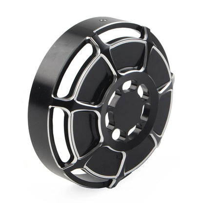 CNC Aluminum Timing Timer Cover for Harley XL883 (2013 - Present) Black