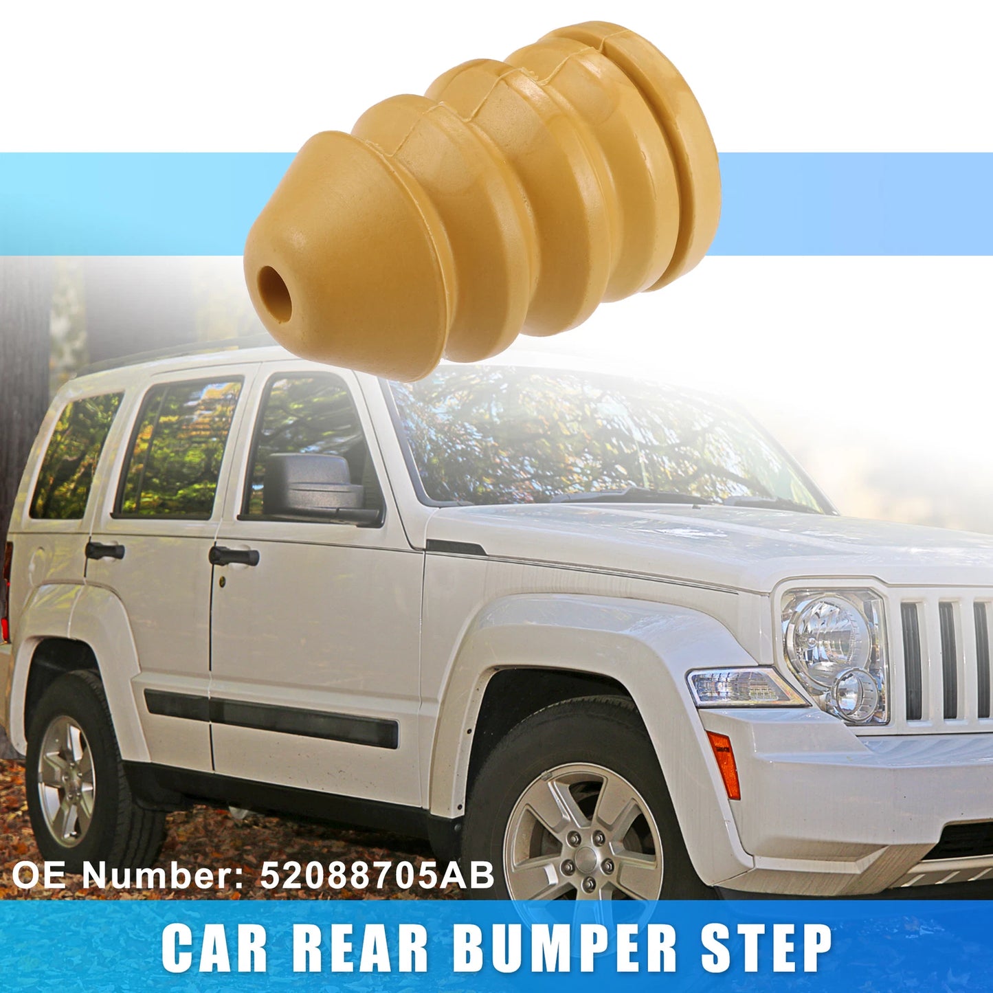 Rear Bumper Step Bumpers No. 52088705AB for Jeep Liberty (2002–2007)