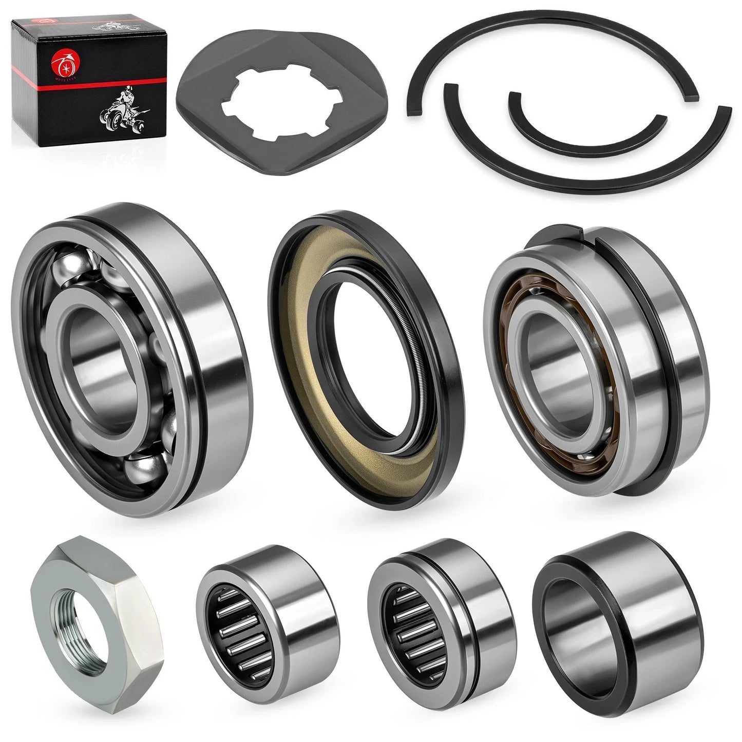 Transmission Bearings Kit with Circlip for Yamaha Banshee 350 (1987–2006)