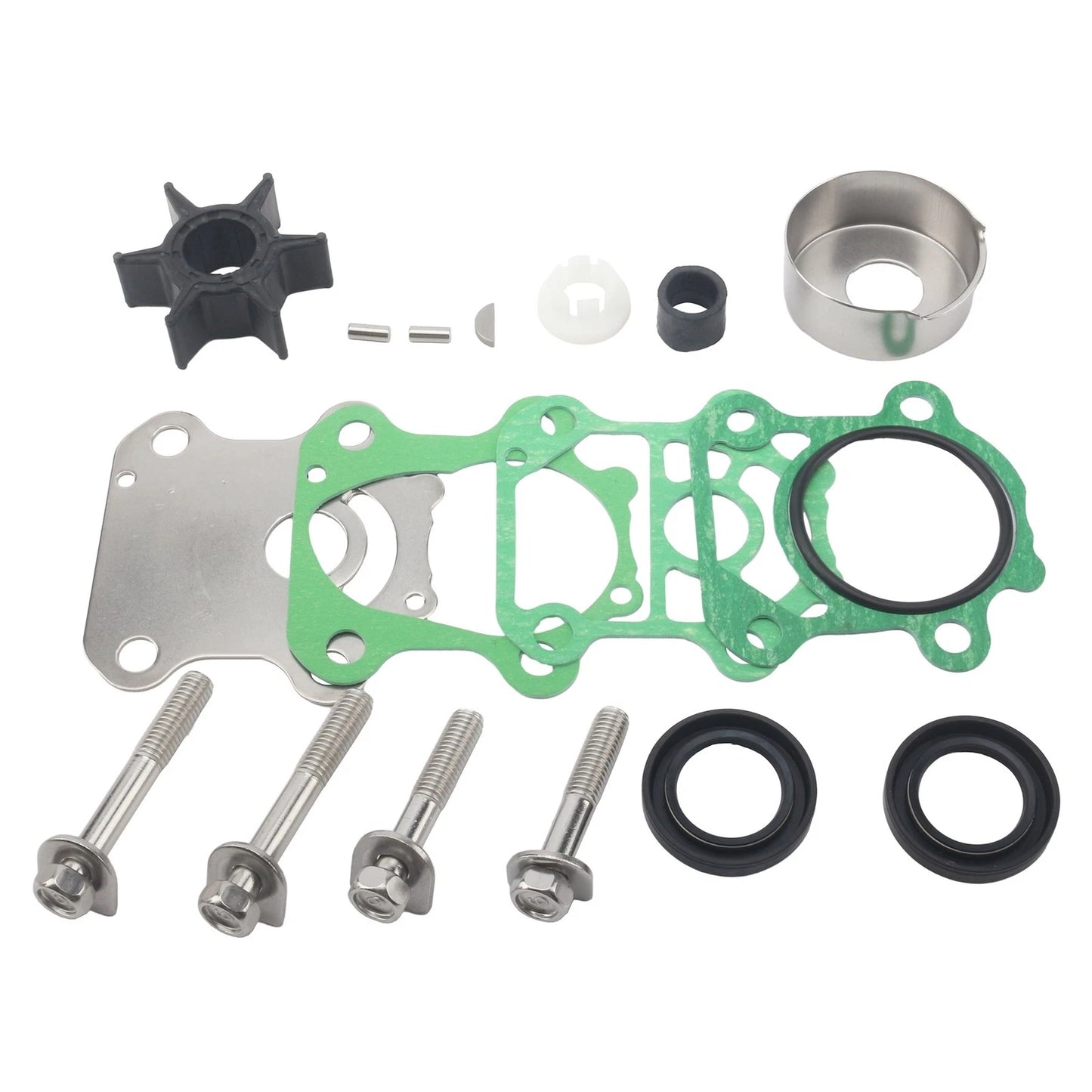 Water Pump Repair Kit for Yamaha 4 Stroke 70 HP Outboard (F70, F70LA)