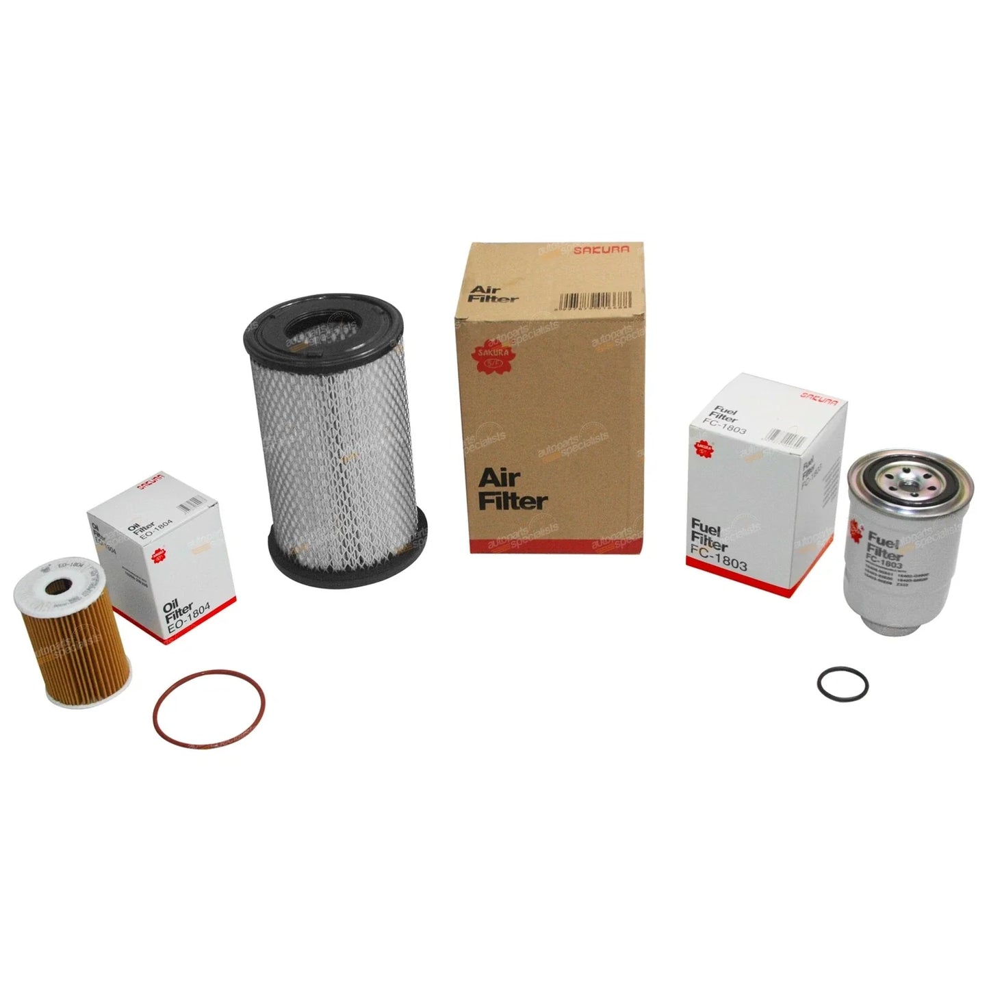 Oil-Air-Fuel Filter Service Kit for Nissan ELGRAND E50 (1999 - 2002)