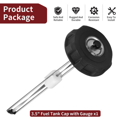 3.5 Inch Fuel Tank Cap with Gauge for Scag Turf Tiger