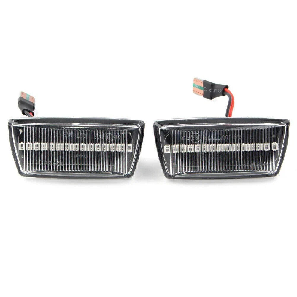 LED Dynamic Side Marker Lights for Opel Astra H MK5 Zafira B MK2 Clear