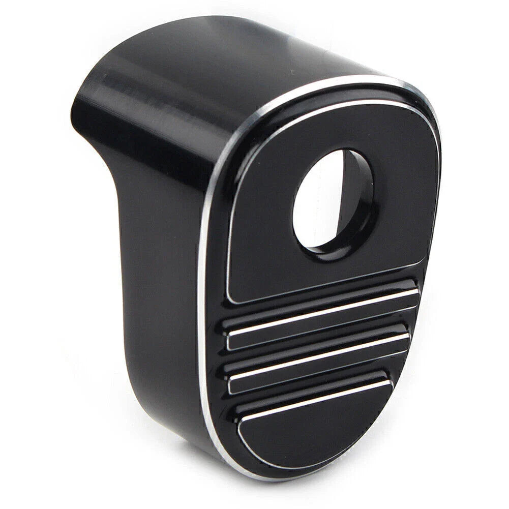 Tri-Line Black Ignition Switch Cover for Harley Touring Bagger FLH (2014-2022)